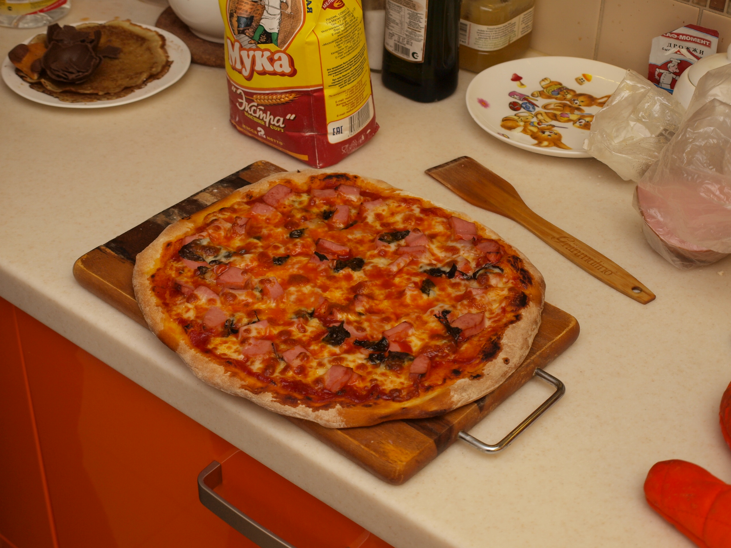 Итальянская пицца дома